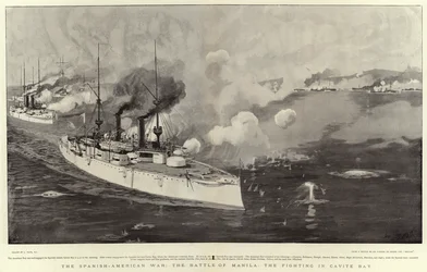 The Spanish-American War, the Battle of Manila, the Fighting in Cavite Bay